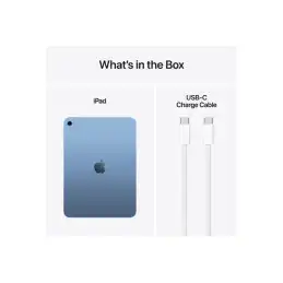 Apple iPad A16 Wi-Fi - Tablette - 256 Go - 11" IPS (2360 x 1640) - bleu (MD4H4TY/A)_3